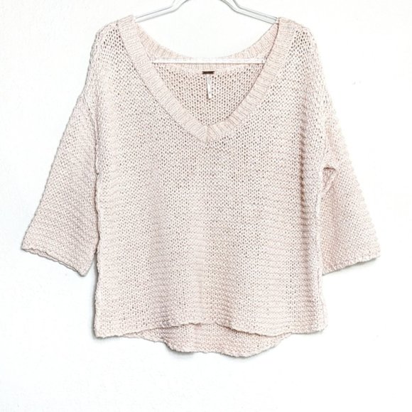 Free People • Park Slope Sweater Blush - Picture 2 of 8